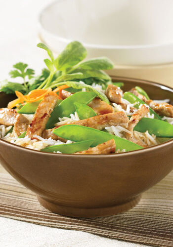 Pork Stir-Fry Recipe with Peas
